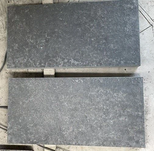 flamed basalt tile and pavers