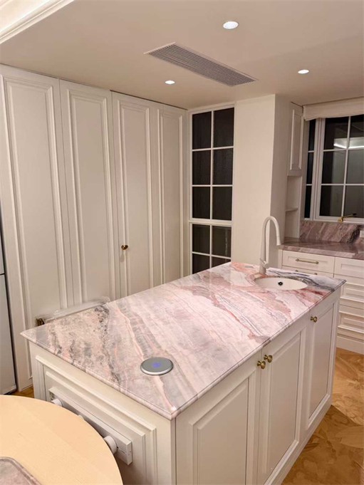 Pink Marble Tiles For Apartment Kitchen Countertops Pink Marble Tiles For Apartment Kitchen Countertops