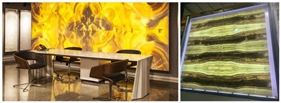 Marmor Accent Wall Stue